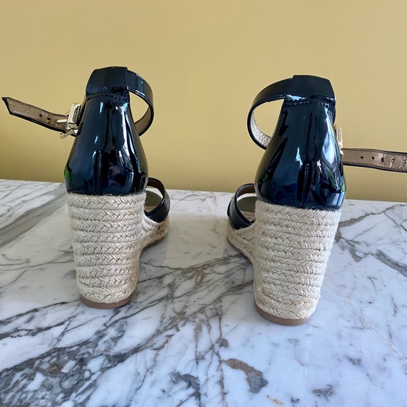 Sam Edelman Black “Brenda@ Wedge Sandals size 9 - Picture 4 of 5